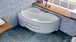 BellSan Акриловая ванна Индиго 160x100 R с гидромассажем – фотография-3